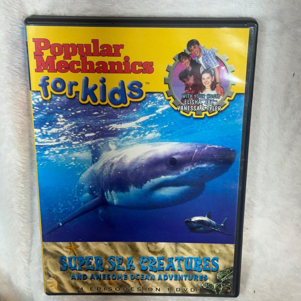 Popular Mechanics for Kids: Super Sea Creatures and Awesome Ocean Adventures DVD